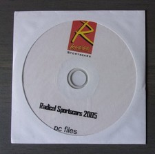 RADICAL SPORTS CARS orig 2005 UK Mkt Information CD Disc 'Brochure'