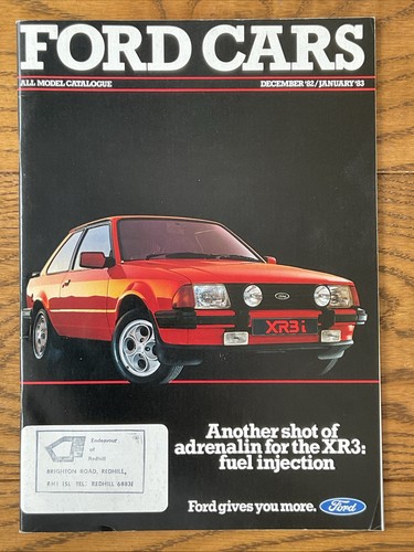 Ford cars dec - ford, 1983