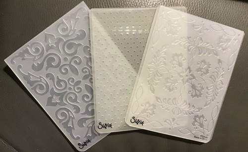 Assorted sizzix embossing - 3,