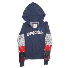 Aeropostale hoodie reworked - aeropostale,