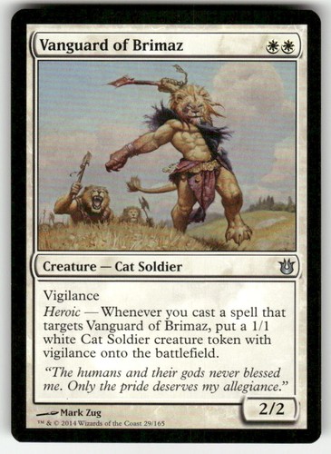 Vanguard brimaz uc - vanguard, born