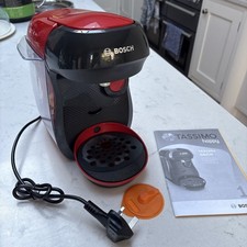 Bosch Tassimo Happy TAS100X Coffee Machine Black Red