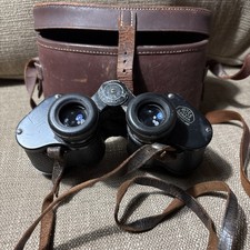 Vintage Ross Binoculars 7x30 Stepanada Coated Lenses With leather case
