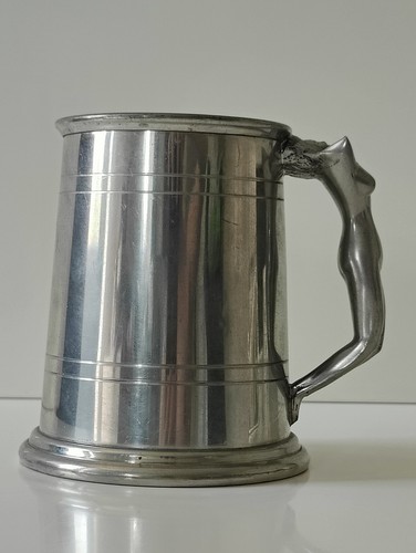 Tankard pewter with - pewter,