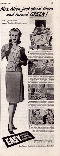 1945 easy washing machine - washing,