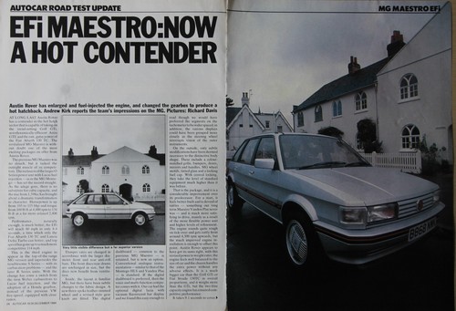 Original 1984 autocar mag - original,