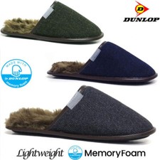 DUNLOP MENS SLIPPERS WINTER