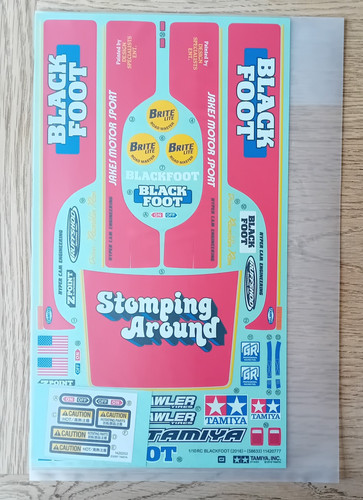 Tamiya 58633 blackfoot 2016 - 58633,