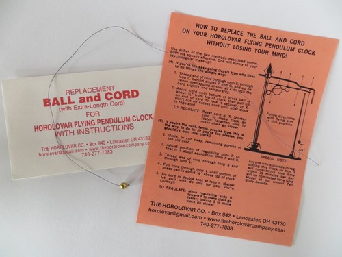 Horolovar ball cord for - &,