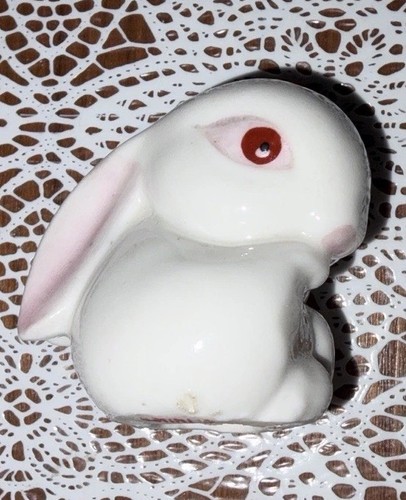 Vtg miniature white - miniature,