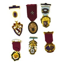 6 Mixed Masonic Medals, RMI for Boys, RMI for Girls, RMBI, etc