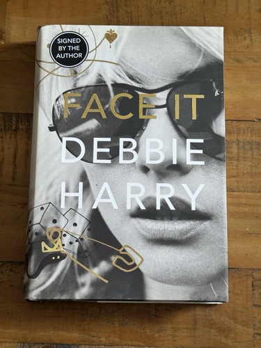 Debbie harry face signed - debbie, it