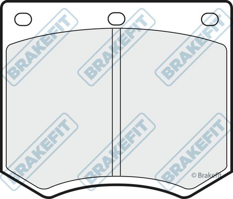 Apec blue front brake - front,
