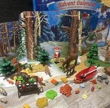 Rare Playmobil Advent Calendar 4155 Complete Christmas/Xmas/Santa/Animals/2008