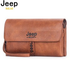 JEEP BULUO Mens Wallet Clutch