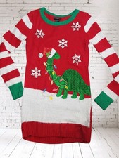 Christmas Dinosaur Longline
