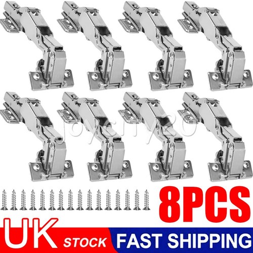 8pcs 165 degree - cabinet, hinges