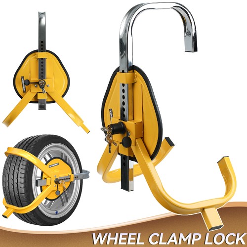 Heavy duty wheel clamp - heavy,