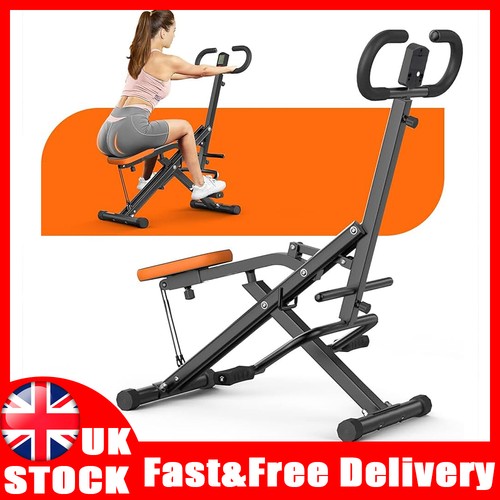 Squat machine with - with, adjustable