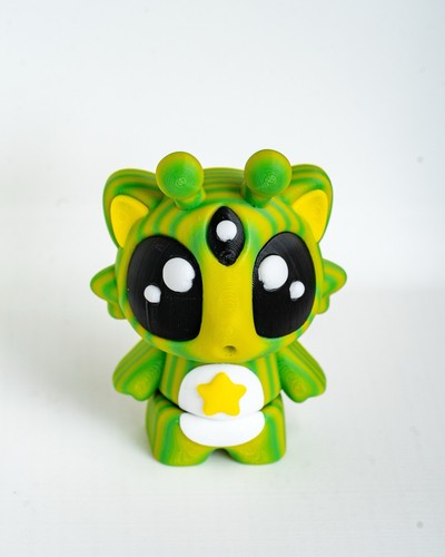 Cute eyes cat alien - cute,
