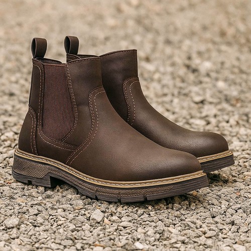 Stone creek mens boots brown - creek,