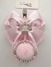 Crown big bow - romany, pram