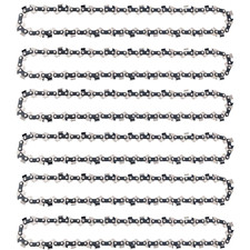 1-6pcs 16 Inch Chainsaw Saw Chain Blade Pitch 3/8LP 1.3 Gauge 55DL Drive Links