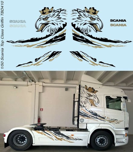 Decals for scania top - 1/50,