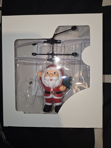Flying santa father christmas - flying,