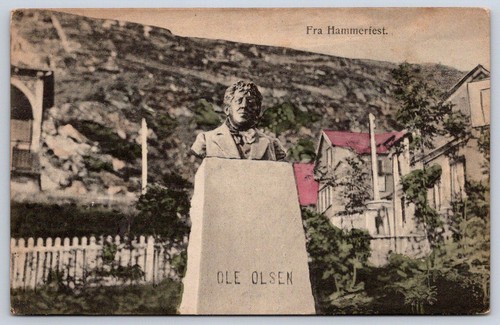 Antique norway postcard - norway,