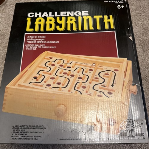 Challenge labyrinth game - game, in