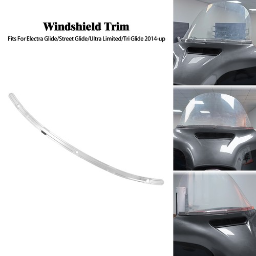 Chrome fairing windshield trim - chrome,
