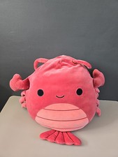 Original Squishmallows Kellytoy Lorono the Red Lobster Stuffed Plush 15” Large