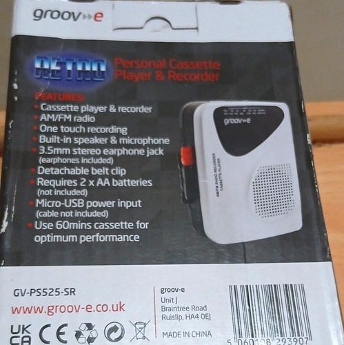 Groov retro cassette - groov-e,