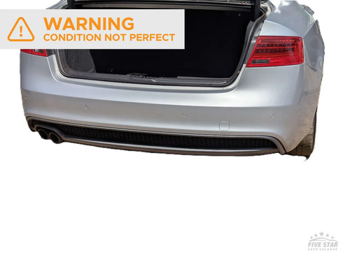 Audi rear bumper - rear, 2014