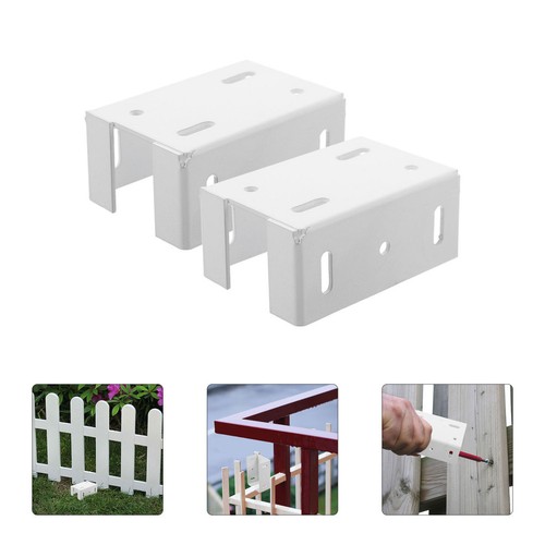 Pcs fence post bracket - 2,
