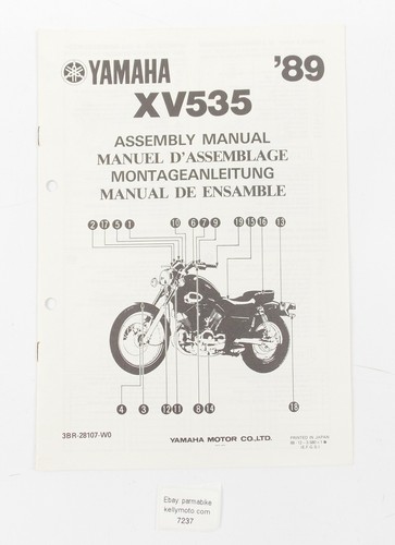 Oem yamaha 1989 xv535 - 1989,