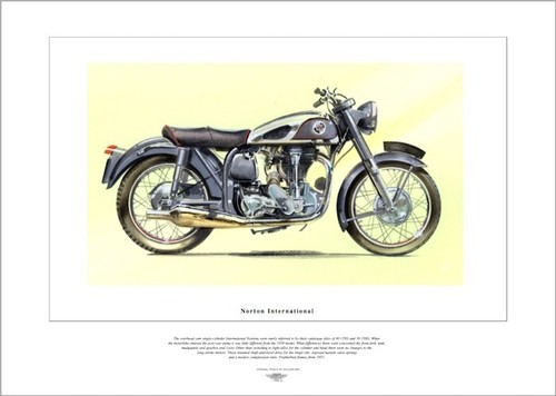 Norton international motor - -,