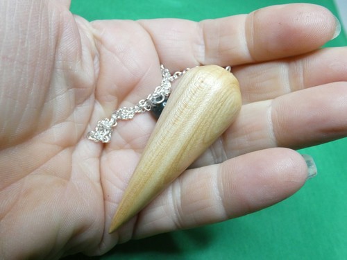 Wooden dowsing pendulum - dowsing,