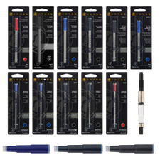Cross Refill Ballpoint Rollerball Pen Fountain Pen Converter  Cartridge Stock AU