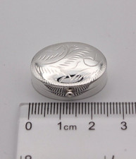 Sterling Silver Pill Box