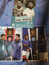Full set of  Rangers Home programmes  all Scottish Domestic and euro  matches 