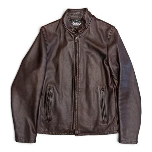 Vintage schott real leather - real,