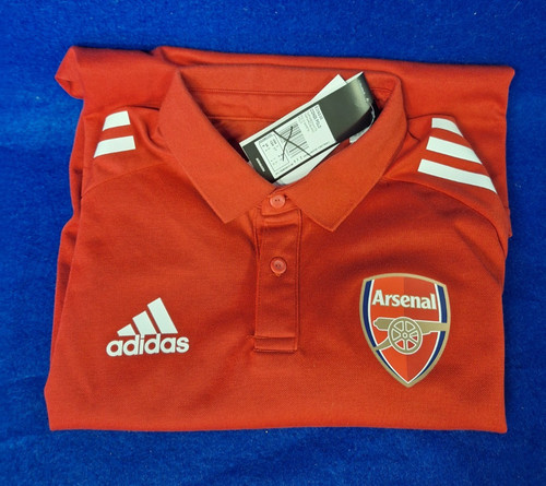 Adidas and arsenal red polo - arsenal, fc