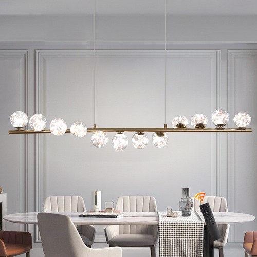 Light gold glass globe - 12,