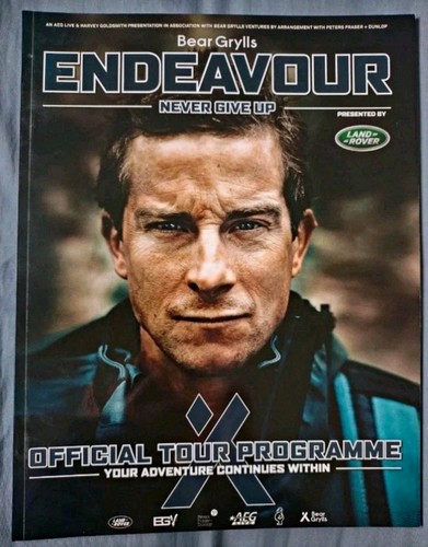 Bear grylls endeavour never - bear,