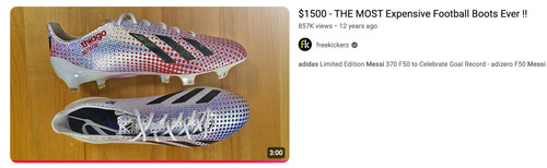 Brand new rare messi f50 - new,