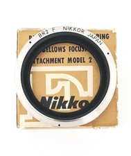 Genuine Nikon F BR-2 Macro Adapter Ring for Bellows Attachment Model 2