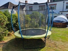 Plum Tramoline with enclosure 8ft with 6ft bouncing surface Brentwood