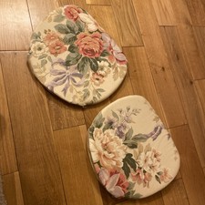 X2 Floral Dining Chair Pad